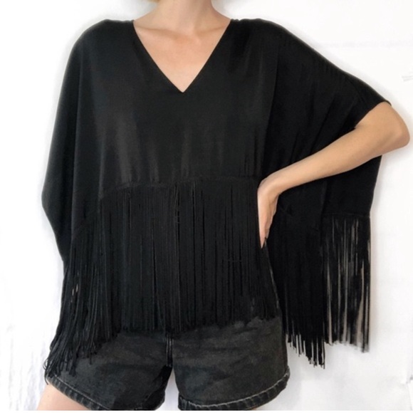 BCBGMaxazaria Iniko poncho NWT - Picture 1 of 4